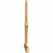Ekena Millwork Richland Rough Sawn Timber Gable Bracket, Western Red Cedar, 84"W x 49"H x 2"D x 4"F, 14/12 Pitch GBW084X49X0204RIC00RWR - alternate 3